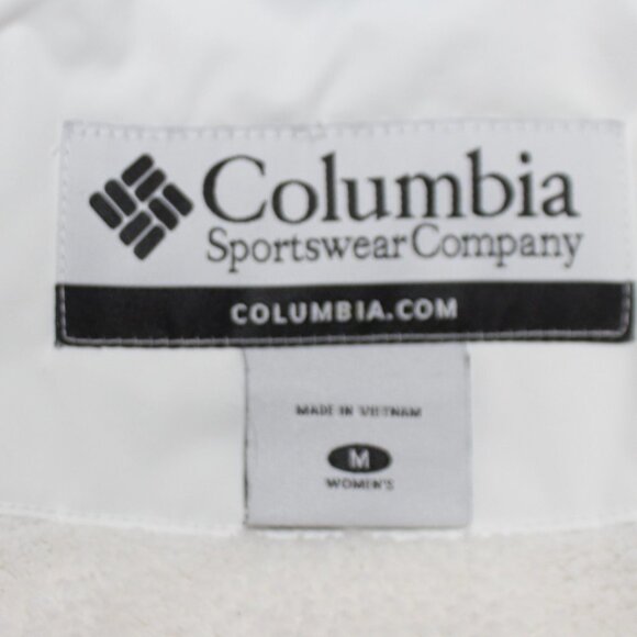 Columbia Women’s Hooded Jacket Medium Waterproof Fleece - Picture 12 of 16